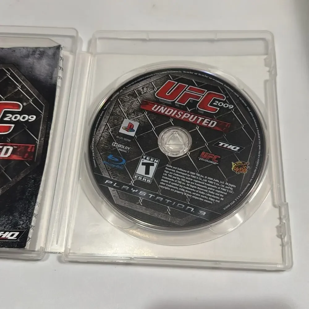 UFC Undisputed 2009 PS3 Sony PlayStation 3 USED